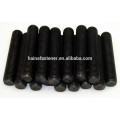 black oxide B7 threaded round bar